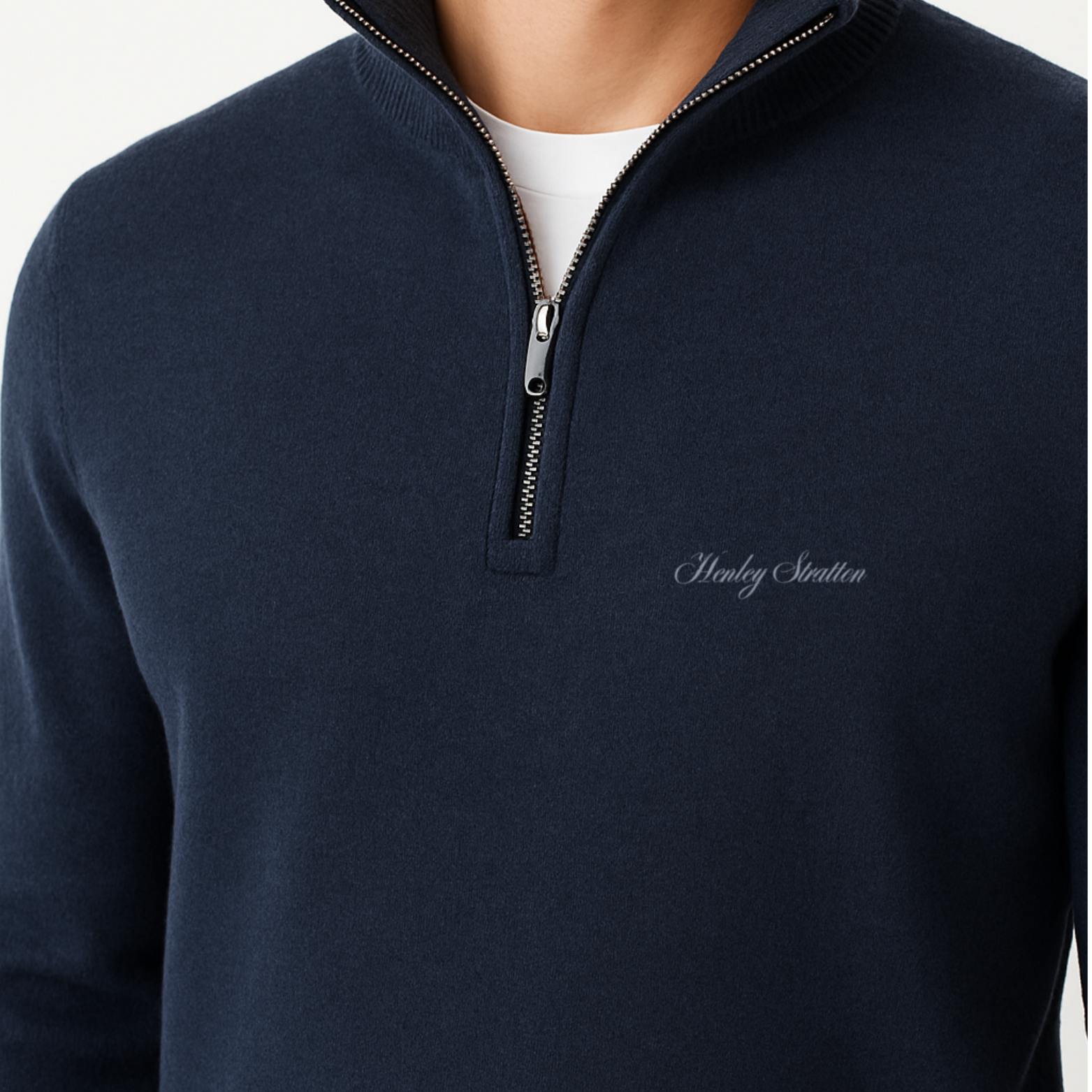 Calligraphy Logo - Navy Blue